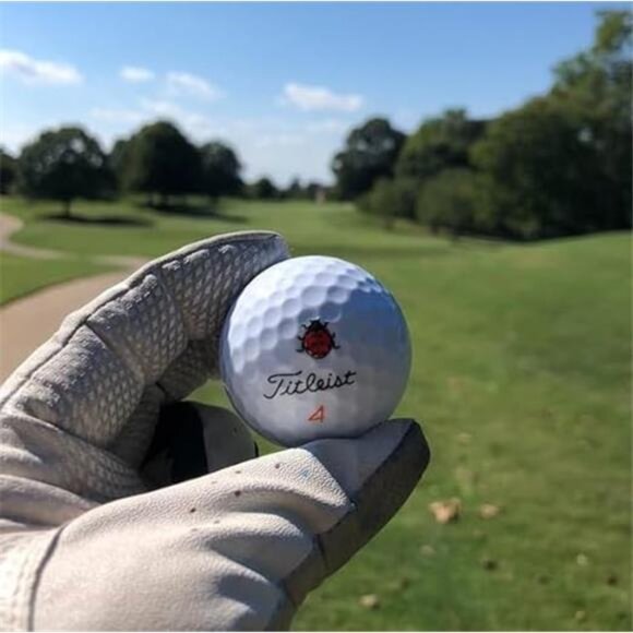 USGA Rule Conforming Novelty Golf Ball Markers, Golf Ball Stickers for Marking - Picture 3 of 7